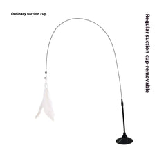 Suction Cup Cat Teaser with Bell